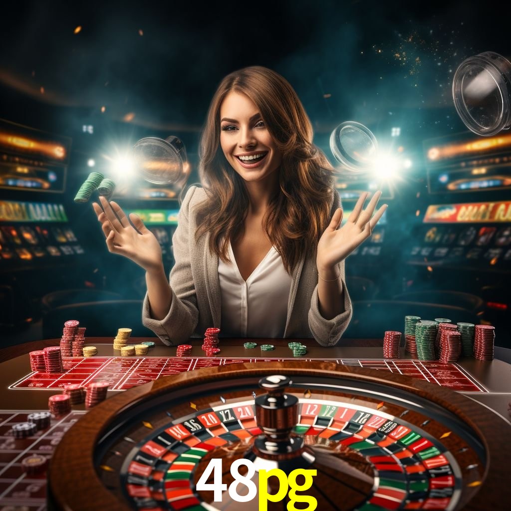 48pg: Jogos de Caça-Níqueis-Altas Recompensas, Roleta-Velocidade, Blackjack-Desafios Máximos